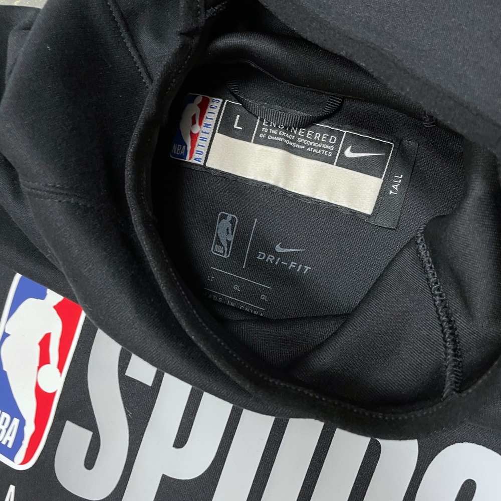 Nike San Antonio Spurs Thermaflex AV1372-010 NBA L - Picture 4 of 11